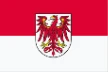 Landesflagge Brandenburg