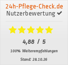 Bewertungen von Pflegekraft.click auf 24h-Pflege-Check.de